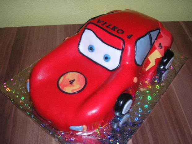 Mc QUEEN, torta, Torty autíčka, vláčiky Mc QUEEN, torta, Torty autíčka, vláčiky, Denideni, 1