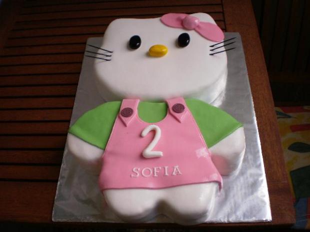 Kitty č.2, torta, Rozprávkové torty Kitty č.2, torta, Rozprávkové torty, kacarina, 1