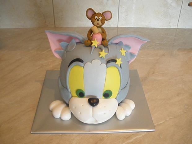 Tom a Jerry, torta, Rozprávkové torty, Iveta Barlíková, 1
