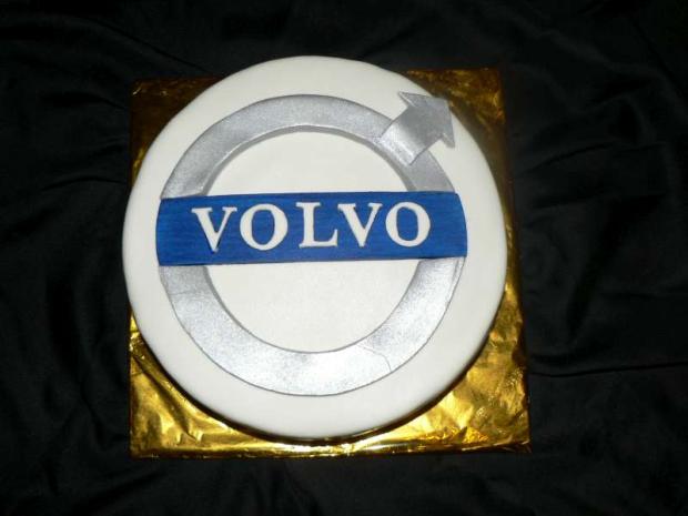 Znak Volvo, torta, Narodeninové torty, Agika, 1