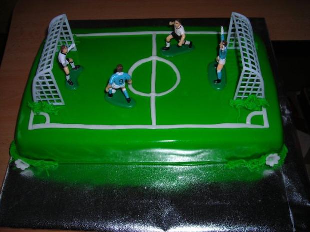 futbalove ihrisko, torta, Športové torty, mokilko, 1