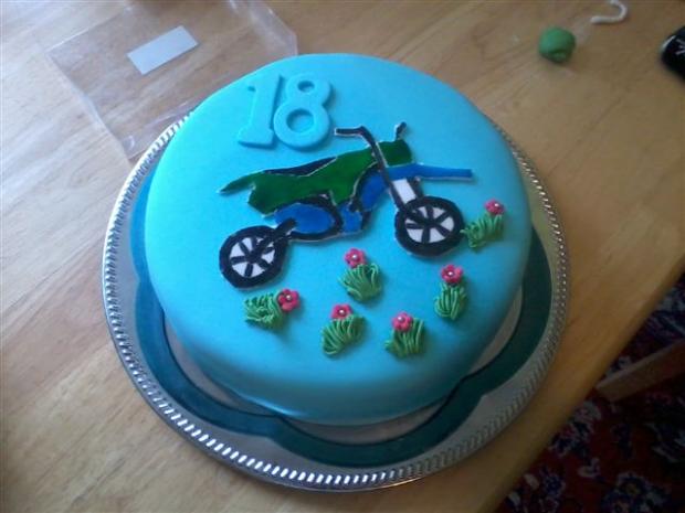 motorka, torta, Narodeninové torty, olgarozkova, 1