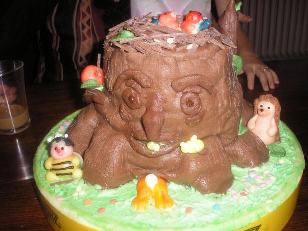 strom, torta, Ostané torty pre deti, Adriána Vidová, 1
