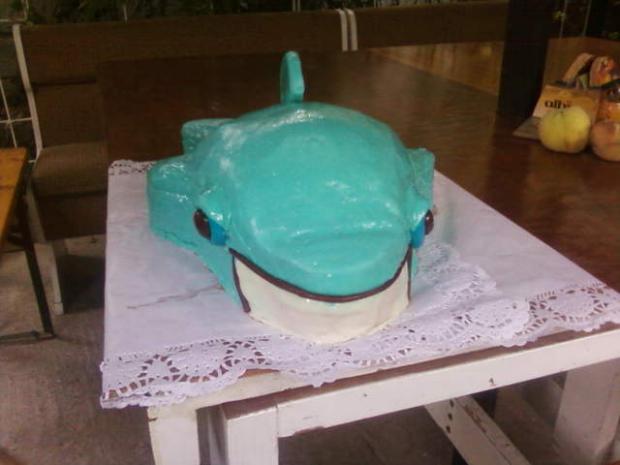 Rybka pre dcérku, torta, Torty so zvieratkami, lubkapav, 1