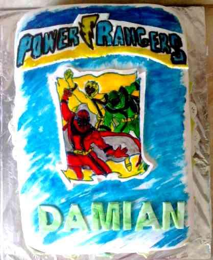 power rangers, torta, Ostané torty pre deti, silviaf, 1