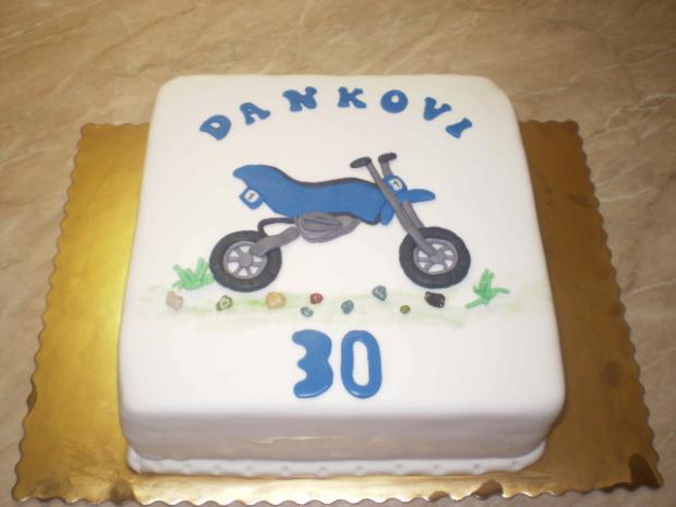 motorka, torta, Športové torty, borca, 1