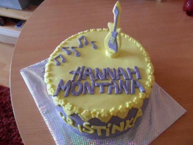 Hannah Montana, torta, Narodeninové torty, MariannaR, 1