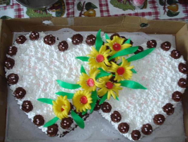 naša 2 há maxi torta, k 25 výročiu, torta, Svadobné torty, Zuzana D., 1