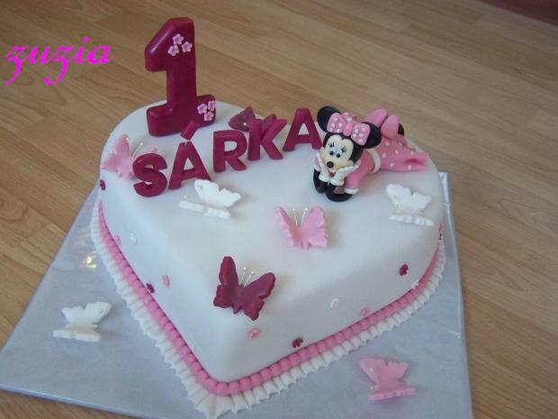 minnie pre Sárku, torta, Rozprávkové torty minnie pre Sárku, torta, Rozprávkové torty, zuzia, 1