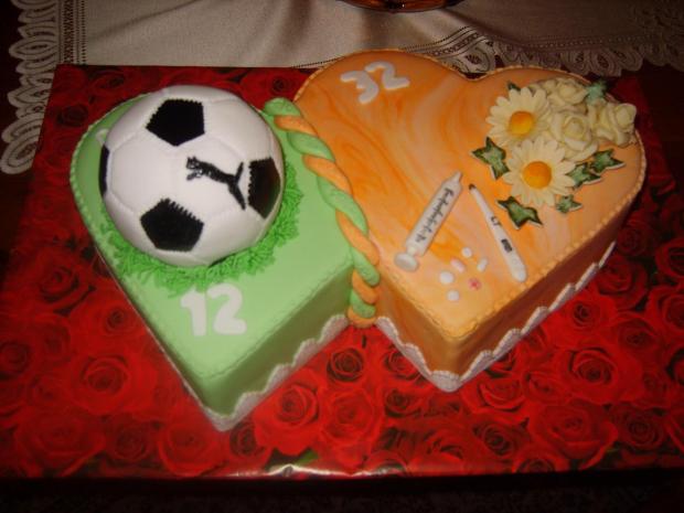 Na dvojité narodeniny, torta, Narodeninové torty Na dvojité narodeniny, torta, Narodeninové torty, Bori, 1
