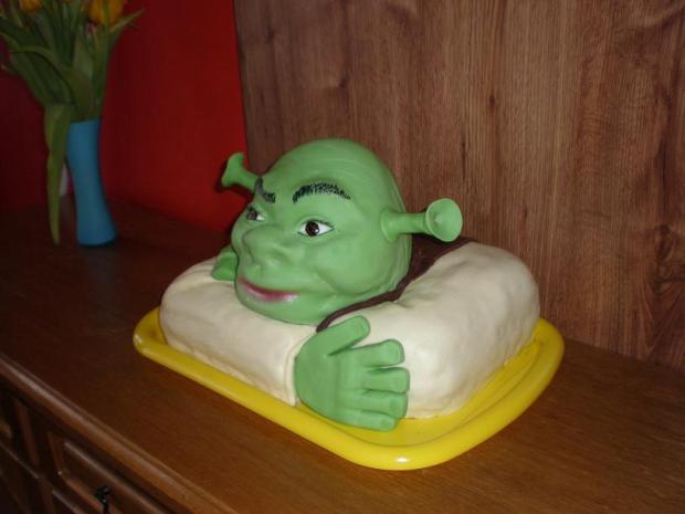 Shrek, torta, Rozprávkové torty Shrek, torta, Rozprávkové torty, daduš, 1