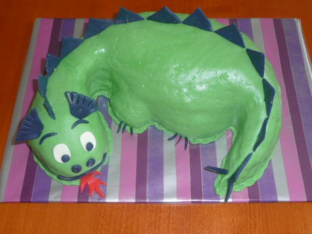 Něco jako drak, torta, Torty so zvieratkami, m.vecernikova, 1
