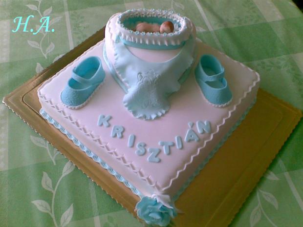 Krstinova, torta, Torty na krstiny Krstinova, torta, Torty na krstiny, hajduovaandrea, 1