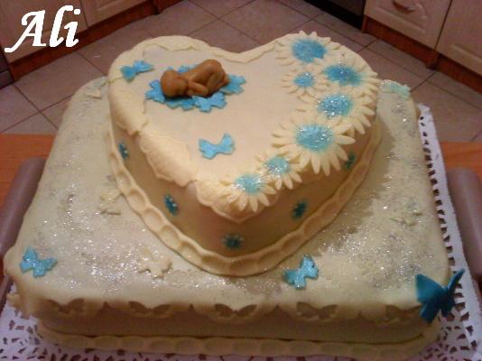 Na krstiny, torta, Torty na krstiny, Ali 80, 1