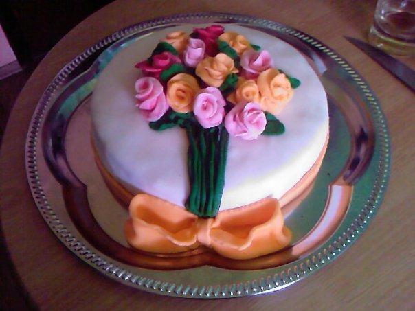 kytica kvetov, torta, Narodeninové torty kytica kvetov, torta, Narodeninové torty, martinatomkova, 1