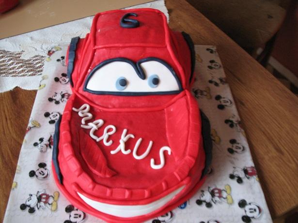 McQueen č.2, torta, Torty autíčka, vláčiky, zuzana22, 1