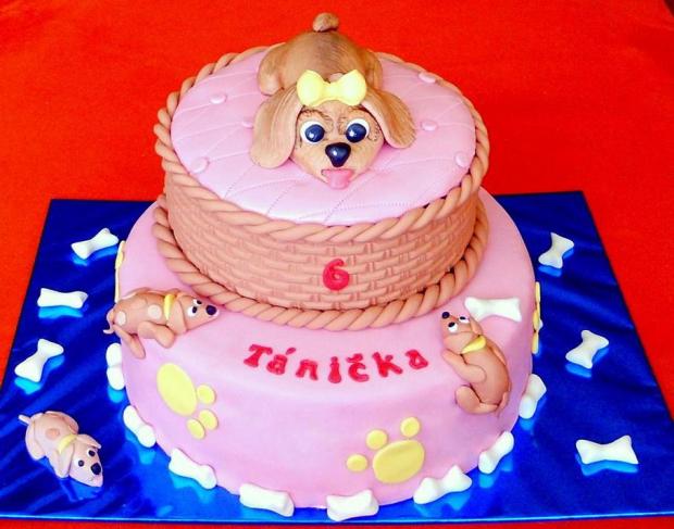 Psík, torta, Torty so zvieratkami Psík, torta, Torty so zvieratkami, kacena666, 1