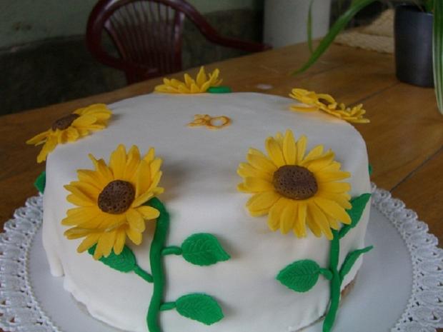 Sezóna slnečníc, torta, Narodeninové torty Sezóna slnečníc, torta, Narodeninové torty, Ludenka, 1