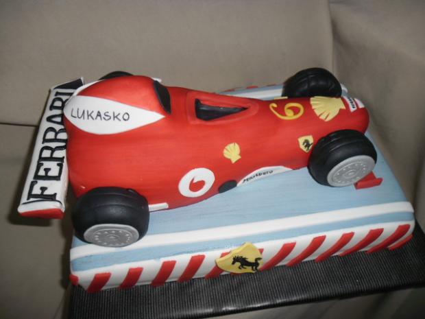 Formula 1, torta, Torty autíčka, vláčiky Formula 1, torta, Torty autíčka, vláčiky, Alenik, 1