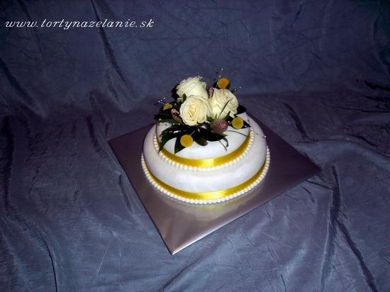 Zive kvety, torta, Svadobné torty Zive kvety, torta, Svadobné torty, Torty na zelanie, 1