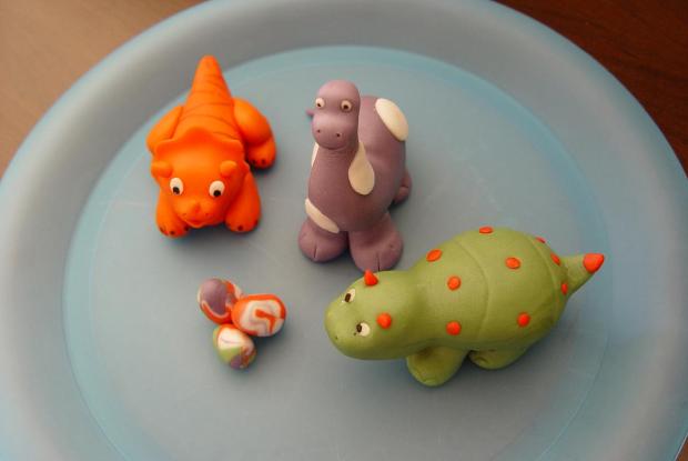 dinosaurovia postavicky, torta, Torty so zvieratkami, AnaK, 1