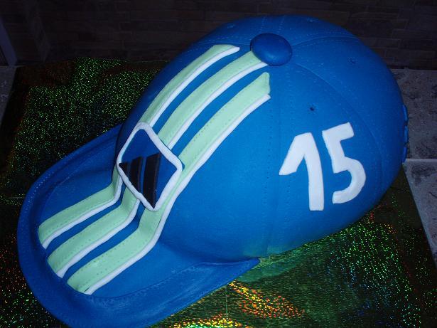 Šiltovka k 15 narodeninám, torta, Narodeninové torty Šiltovka k 15 narodeninám, torta, Narodeninové torty, Arvinka, 1