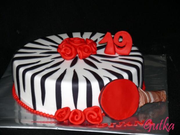 Zebra, torta, Narodeninové torty Zebra, torta, Narodeninové torty, gutka, 1