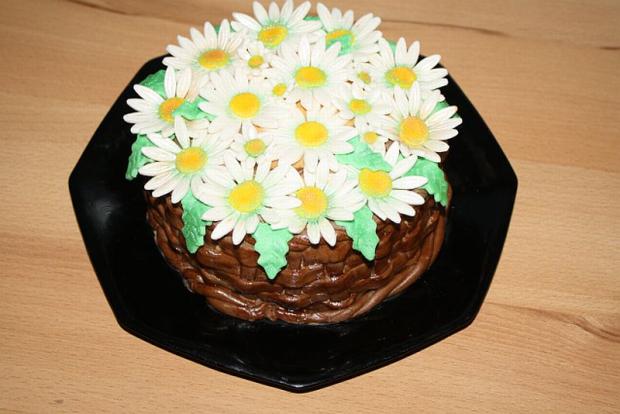 Košík, torta, nikanika, 1