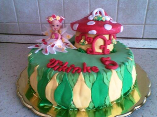 Dcérka k narodeninám - víla , torta, Torty pre dievčatá, Janka28, 1