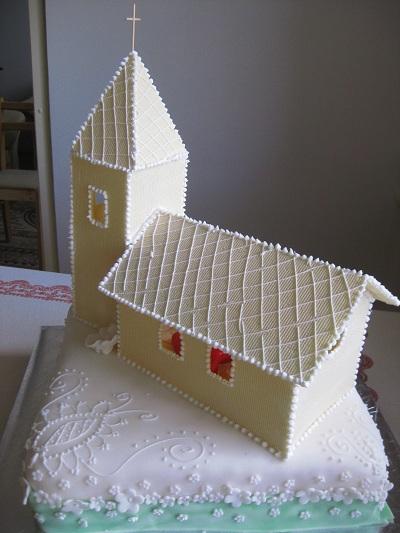 Kostol s prekvapením, torta, Torty na cirkevné sviatky Kostol s prekvapením, torta, Torty na cirkevné sviatky, fani, 1