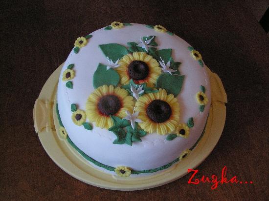 Slnečnice, torta, Narodeninové torty Slnečnice, torta, Narodeninové torty, cokoladka, 1