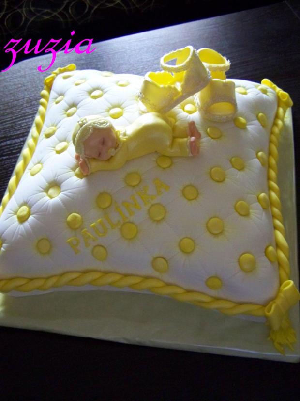 vankusik pre Paulinku, torta, Torty na krstiny vankusik pre Paulinku, torta, Torty na krstiny, zuzia, 1