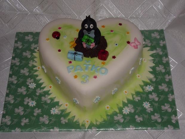 Krtko pre Paťka, torta, Rozprávkové torty, leti, 1