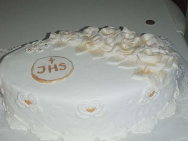 1.sv. prijimanie, torta, Torty na cirkevné sviatky 1.sv. prijimanie, torta, Torty na cirkevné sviatky, JaninkaB, 1