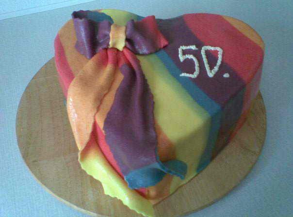 dúhové srdiečko, torta, zuzanka25, 1