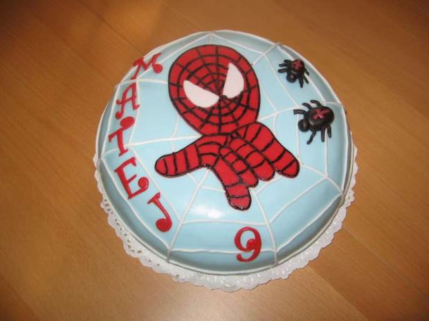 Spiderman, torta, Rozprávkové torty Spiderman, torta, Rozprávkové torty, Lubka212, 1
