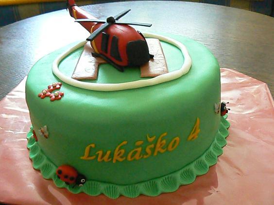 vrtulník, torta, Torty autíčka, vláčiky, katkakotruchova, 1
