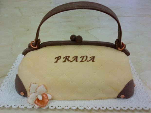 kabelka značky Prada, torta, Narodeninové torty, GabikaVR, 1
