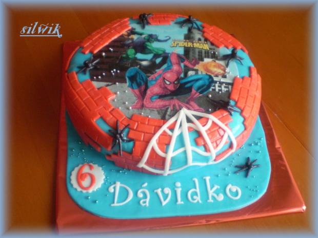 Spiderman , torta, Rozprávkové torty Spiderman , torta, Rozprávkové torty, silwik, 1