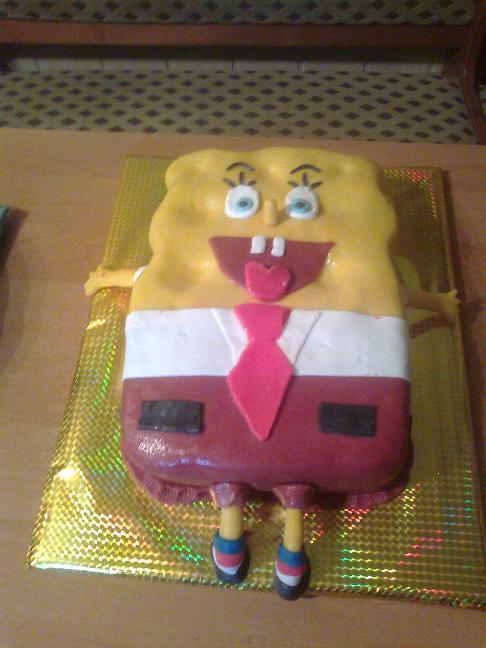 sponge bob, torta, Rozprávkové torty, andy76, 1