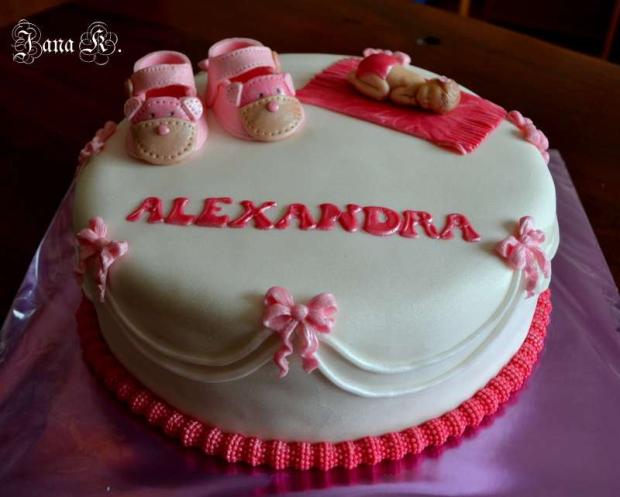 krstinova v ružovom, torta, Torty na krstiny krstinova v ružovom, torta, Torty na krstiny, janica1005, 1