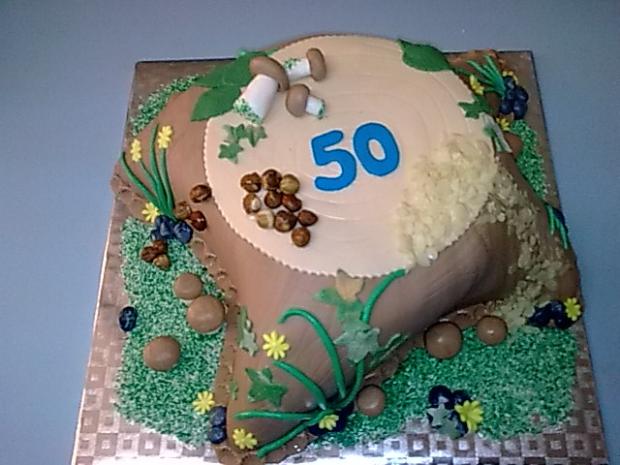 pnicek s dubacikmi, torta, Narodeninové torty, Mereske, 1