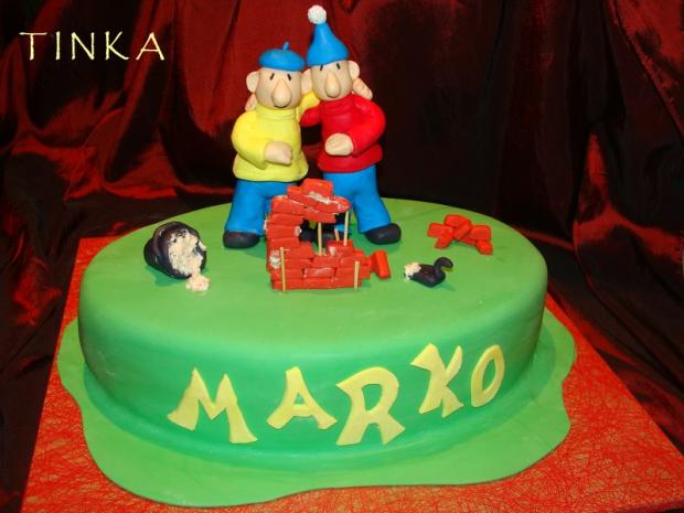 Pat a Mat, torta, Rozprávkové torty Pat a Mat, torta, Rozprávkové torty, Tinka, 1