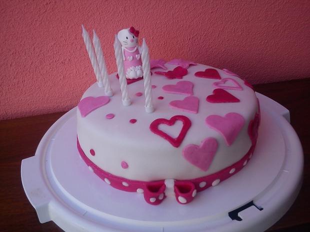 Hello Kitty, torta, Torty pre dievčatá, naty56100, 1