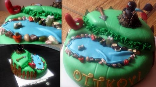 Krtko, torta, Rozprávkové torty, lucka.plk, 1