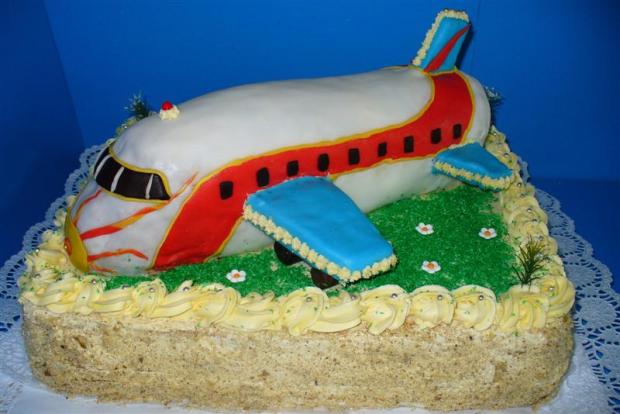 lietadlo, torta, Torty autíčka, vláčiky, domacezakusky, 1