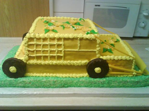 žltý buldozér, torta, Torty autíčka, vláčiky, paulina2110, 1