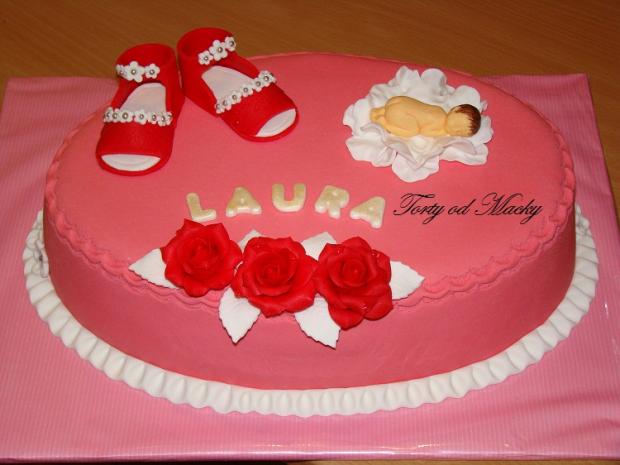Krstinová, torta, Torty na krstiny, Macka Stančíková, 1