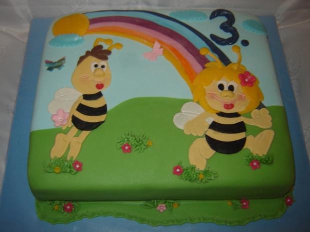 včielka Maja a Vilko, torta, Rozprávkové torty včielka Maja a Vilko, torta, Rozprávkové torty, Iveta72, 1