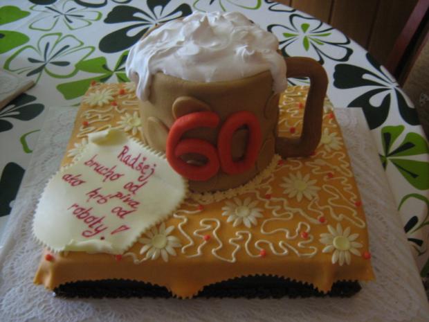 Pivko k 60-tke, torta, Netradičné torty Pivko k 60-tke, torta, Netradičné torty, mony14, 1